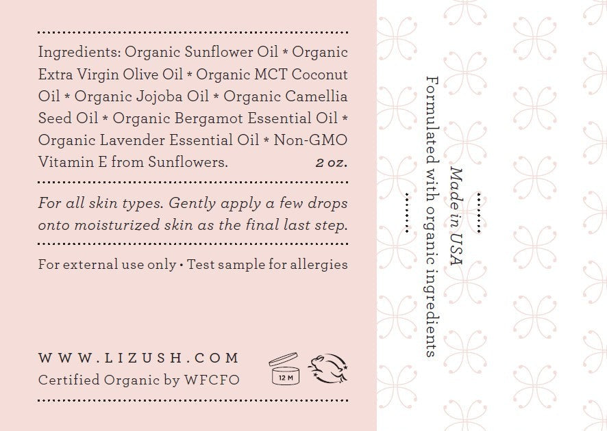ORGANIC FACIAL OIL Seals and Protects-4