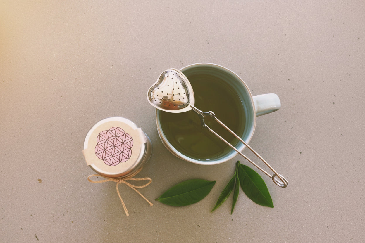 Heart Tea Infuser | Stainless Steel Strainer for Loose-Leaf Tea Rituals