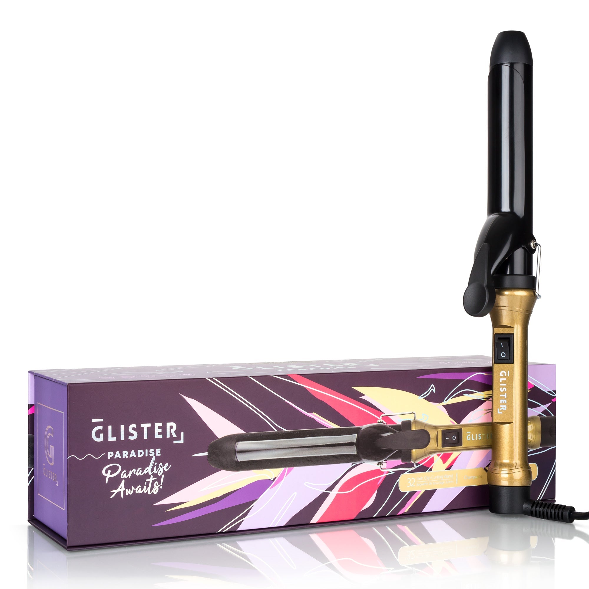 Paradise 32mm Max Volume Clip Curling Wand-7