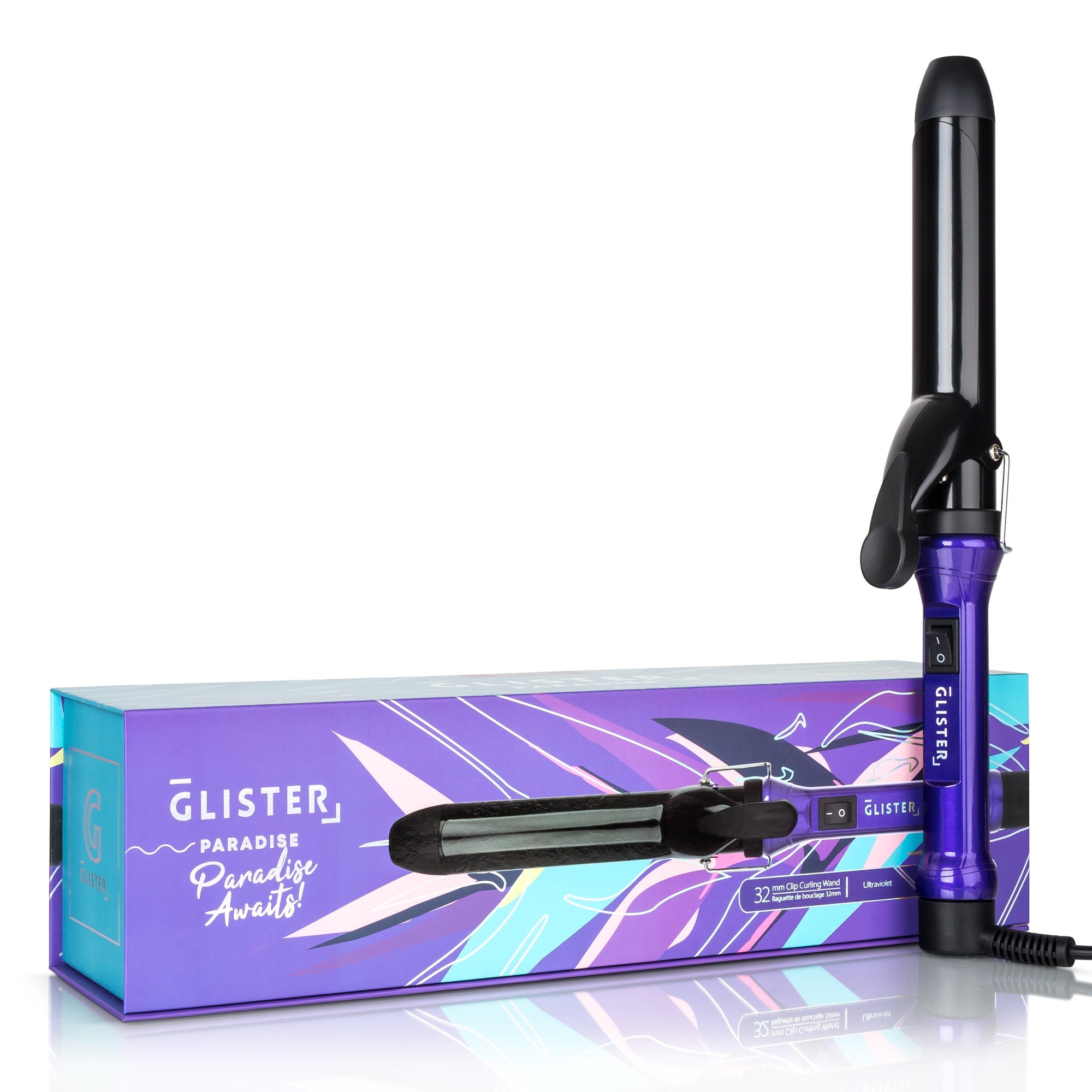Paradise 32mm Max Volume Clip Curling Wand-5