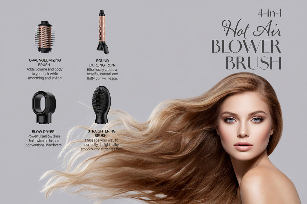 Hot Air Blower Brush: Your All-in-One Hair Styling Solution