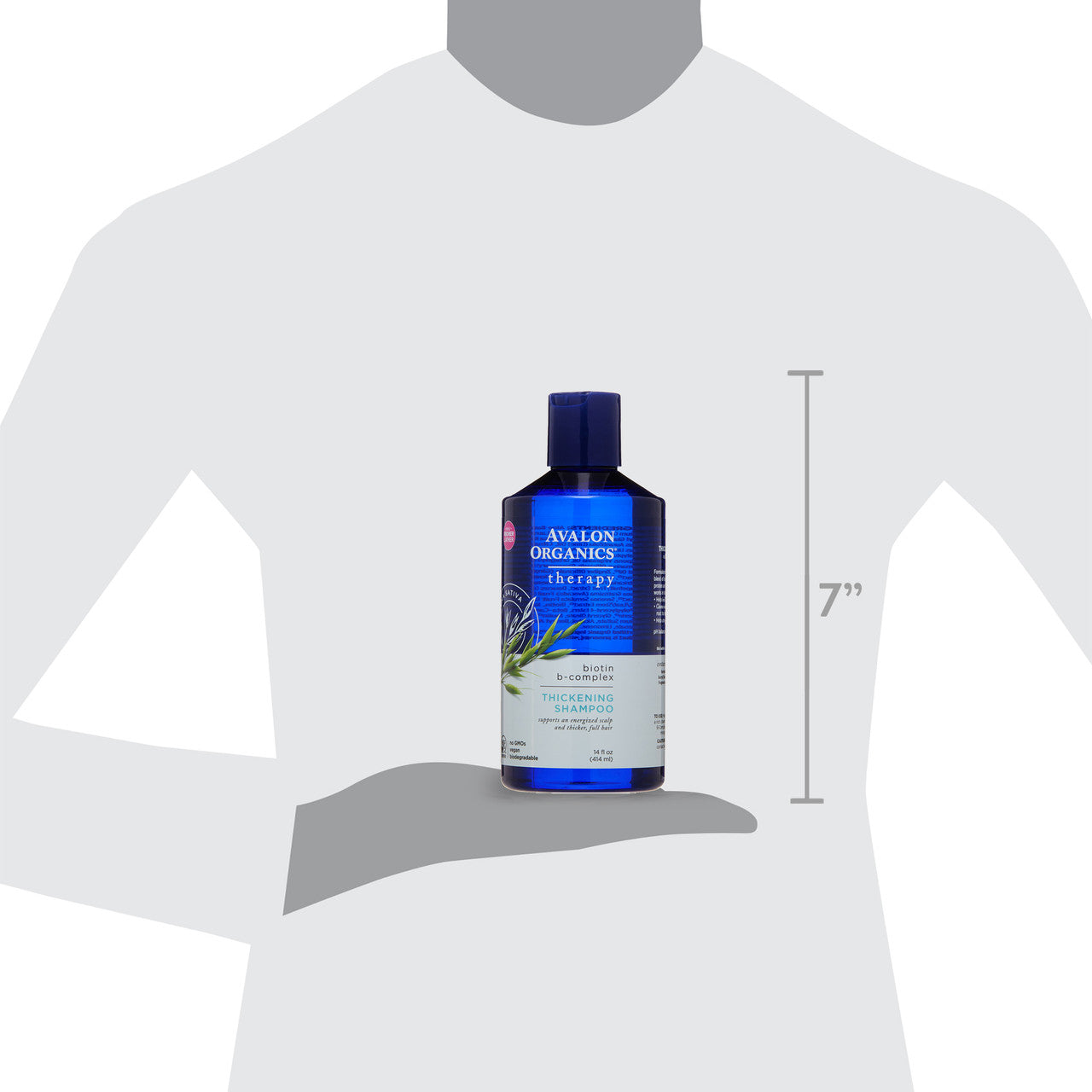 Avalon Biotin Thickening Shampoo (1x14 Oz)-3