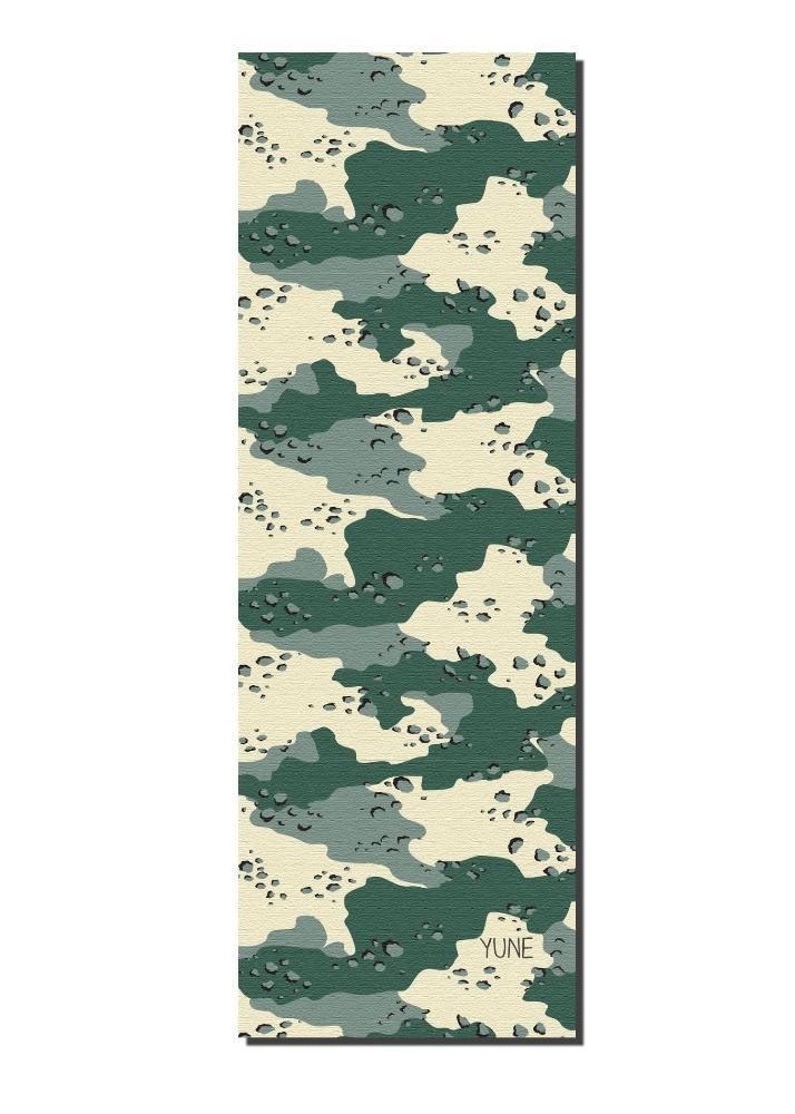 Yoga Mat | 6mm Thick | Camo | Non-Slip | Eco Friendly | Yune Yoga | Camo 2